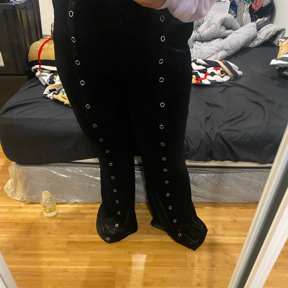 Brand new velvet dress pants